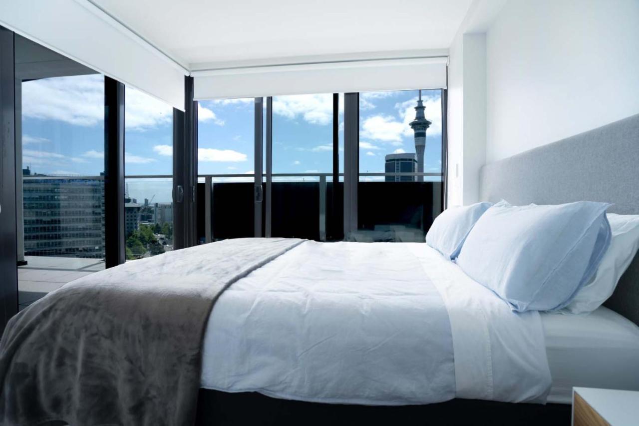 Amazing Views 2 Bedroom Apt In Auckland Cbd Extérieur photo